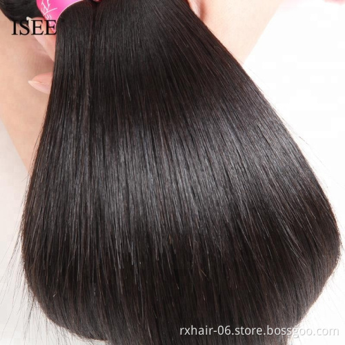 Unprocessed Peruvian Human Virgin Straight Hair Weft Extensions Uk